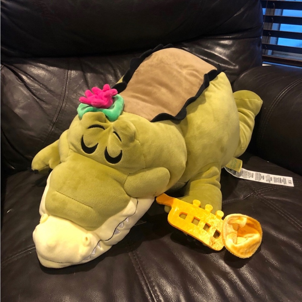 Disney Parks Tiana’s Bayou Adventure Louis Cuddleez Large Plush Toy
